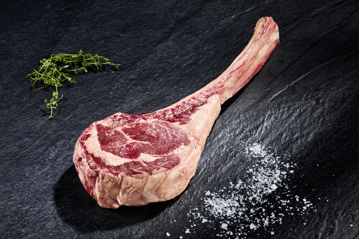 Irland Hereford Tomahawk Steak - fleisch.mom