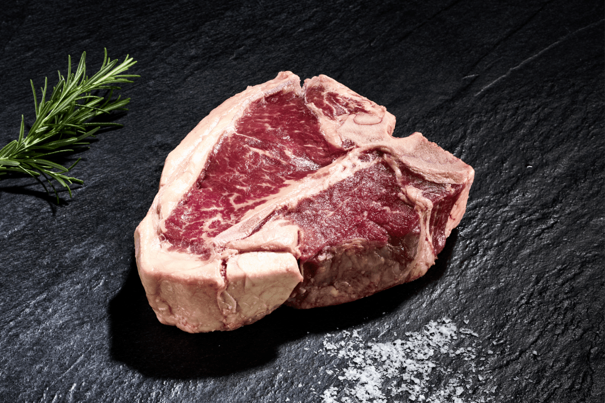 Spanien Angus Cebon T - Bone Steak - fleisch.mom